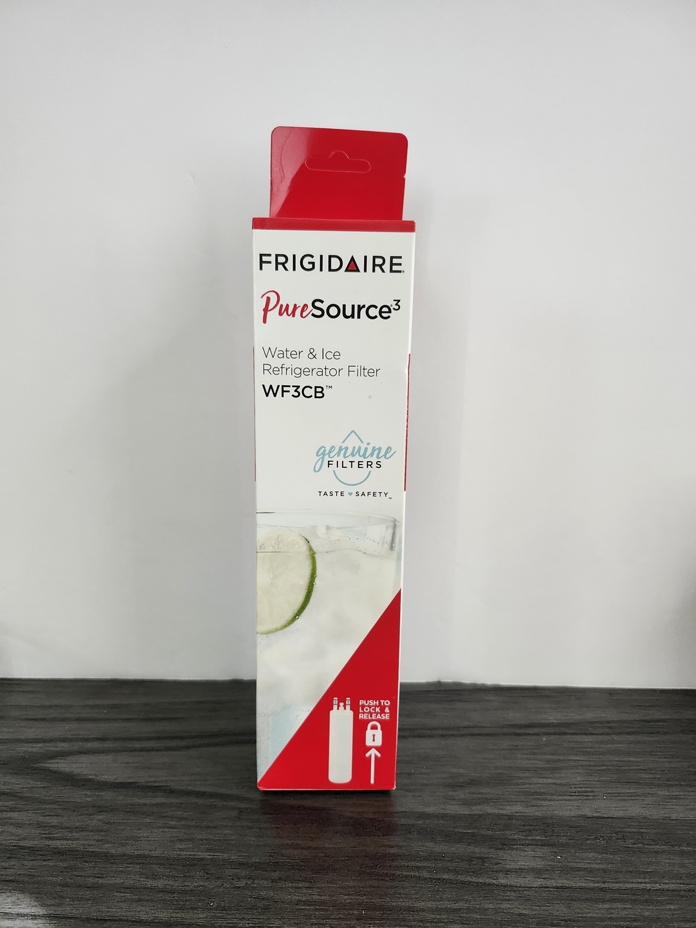 Frigidaire PureSource3 WF3CB Refrigerator Water & Ice Filter - White/Red